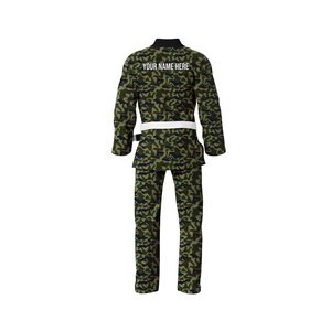 Venta al por mayor de alta calidad Jiu Jitsu Gi 100% algodón OEM personalizado uniforme de artes marciales para entrenamiento transpirable Unisex logotipo personalizado - Product Image 2