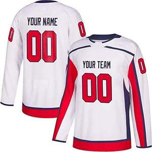 Custom Color Ice Hockey Jersey-Full Sleeve 100% Polyester Custom Printed Quick Dry & Eco-Friendly - Product Image 4