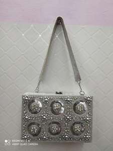 Personalized Luxury Designer Clutch Envelope Box Satin Lining Party <b>Bag</b> <b>Crystal</b> Rhinestone Stone Beaded Evening Purse Parties - Product Image 6