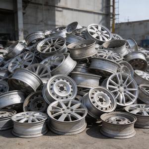Chatarra de Ruedas de Aleación de Aluminio para Automóviles, 99% Usadas, Ruedas Completas para la Fabricación de Lingotes - Product Image 2
