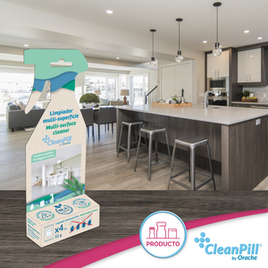 Tablettes de nettoyage en recharge - tablette dans 750 ml d'eau Multi-surfaces - Product Image 4