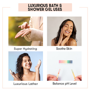 Lujosa base de gel de baño y ducha | Compre 100% Base de gel de baño y ducha de lujo puro a precio al por mayor - Product Image 4