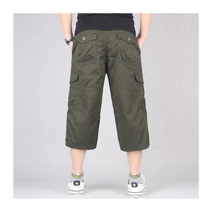 Short pour homme avec ceinture Short cargo grandes et grandes tailles Bermuda pants - Product Image 5