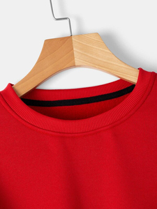 Bae Winter Pullover Pull en manches noires découpées avec logo avant Loose Fit pour les femmes - Product Image 3