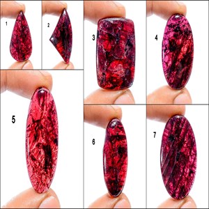 100% cabochon de grenat naturel pierres précieuses en vrac cristal de grenat poli pour la fabrication de bijoux cadeau parfait pour toutes les gemmes pour hommes et femmes - Product Image 2