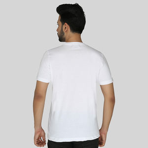 Camiseta Blanca de Algodón para Hombre, Precio Competitivo al por Mayor, Fabricante de Camisetas al por Mayor - Product Image 2