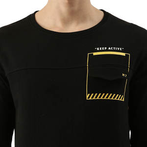 Sweat-shirt mélangé en coton pour hommes de qualité supérieure avec un design personnalisé confortable pour un usage quotidien Sweat-shirt mélangé en coton pour hommes - Product Image 3