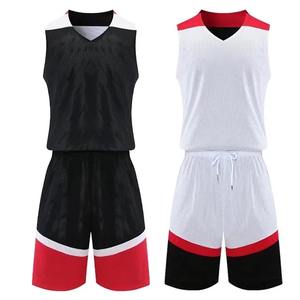 Ensembles de maillots de basket-ball personnalisables pour hommes et femmes, double face, vêtements de sport, respirants, réversibles, uniformes de basket-ball - Product Image 5