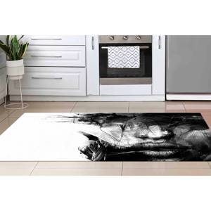 Tapis d'art abstrait pour femme : Tapis d'appoint moderne antidérapant, tapis en chenille - Product Image 3