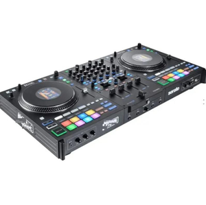 Meilleures ventes, qualité authentique pour DJ : Console de mixage audio motorisée quatre canaux avancée - Product Image 1