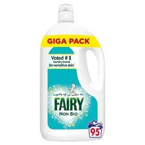 Detergente líquido profesional Fairy Non Bio, el más vendido, 100 lavados, 5L - Product Image 2