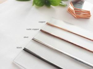 Caja de anillo de joyería de cristal con diseño de concha de mar estética con marco de pulido dorado perfecto para almacenar anillos collares y accesorios finos - Product Image 3