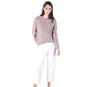 Bán Buôn Bộ Sưu Tập Mới Starlit Hàng May Mặc Bd Phụ Nữ Củ<span class=keywords><strong>a</strong></span> Thời Trang Áo chui đầu Giản Dị Áo Len Nút Trang Trí Mù<span class=keywords><strong>a</strong></span> Đông Phí<span class=keywords><strong>a</strong></span> Trước 100% Bông - Product Image 5