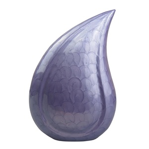 โกศเผาศพอลูมิเนียมสีชมพูทำด้วยมือรูปผีเสื้อสลักเป็นของที่ระลึกสำหรับเถ้ากระดูกของผู้ใหญ่ - Product Image 5