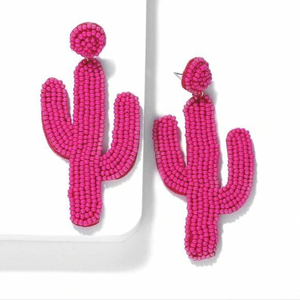 Boucles d'oreilles pendantes en perles de graines en alliage de haute qualité, design personnalisé, broderie tendance, anniversaire, pour cadeau - Product Image 4