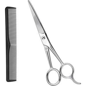 Ciseaux professionnels pour couper les cheveux, lames en acier inoxydable tranchantes, poignée confortable pour salon de coiffure, barbier et coupe de cheveux à domicile - Product Image 1