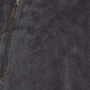 สเวตเตอร์ผู้ชายผ้าฟลีซแบบสวมศีรษะซิป1/4เนื้อผ้าระบายอากาศได้ดีผลิตจากผ้าฝ้ายออกแบบได้ตามต้องการ - Product Image 5