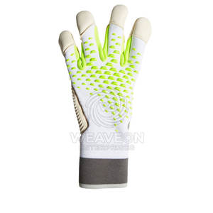 Gants de gardien de but de football en cuir de haute qualité, faits sur mesure, antidérapants, avec fermeture à scratch, très demandés - Product Image 3