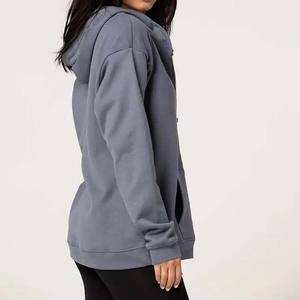 Sudaderas con Capucha Personalizadas para Mujer, Color Personalizado, Alta Calidad, Cierre de Cremallera, Manga Larga, Algodón Personalizado, Cordón Ajustable, Secado Rápido, 2026 - Product Image 4