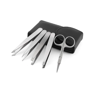 Pince à épiler professionnelle ANAAIF pour sourcils et cils, outils de précision pour l'épilation et la pose de faux cils - Product Image 1