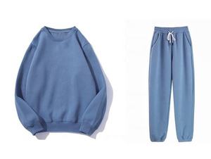 Sudadera con capucha deportiva informal de otoño e invierno para mujer, trajes de chándal de talla grande, logotipo personalizable de maternidad, ropa de entrenamiento de lana transpirable - Product Image 2