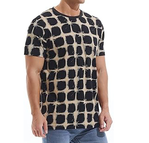 T-shirt de haut classement pour hommes Casual Fit Fournisseur de style uni léger et respirant - Product Image 3