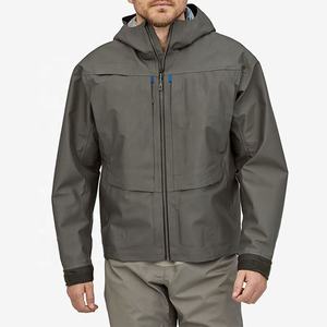 Chaqueta de Senderismo Personalizada para Hombre, Chaqueta Impermeable, Cortavientos Transpirable, Chaqueta de Exterior de Tejido Softshell con Capucha, Sellado Térmico Completo - Product Image 3