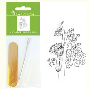 Jardinage Usine De Cuivre Étiquette - Product Image 1