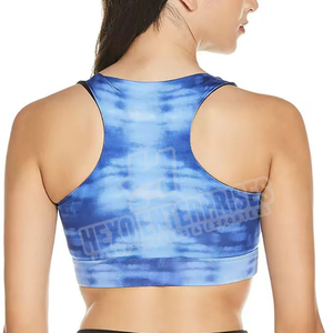 Transpirable sin costuras Fitness Sports Bra Ligero Cómodo Racerback Quick Dry Yoga Sport Bra - Product Image 2