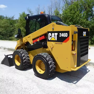 Meilleures ventes Utilisé pour Caterpillar 246D Skid Steer Loader Wheel Loader avec Core Motor and Engine Second Hand Cat Machine - Product Image 1