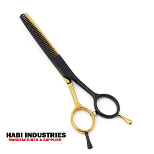 Tijeras de Peluquería Profesionales de Acero Inoxidable con Logotipo Personalizado del Fabricante, Herramienta de Belleza para Cortar y Entresacar el Cabello - Product Image 5