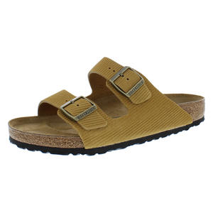 Zapatos Birkenstock Arizona BS Unisex Color: Marrón Corcho de Pana 100% Auténticos - Product Image 1