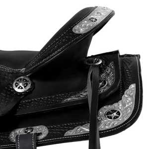 Silla de Montar Inglesa Occidental de Cuero de Alta Calidad, Hecha a Mano, de Diseño, Cómoda, para Carreras, al Por Mayor - Product Image 2