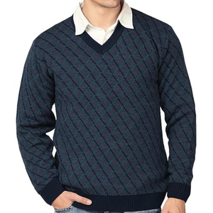 Pull-over tricoté en coton mode OEM personnalisé en vrac vente en gros approvisionnement écologique en usine - Product Image 6