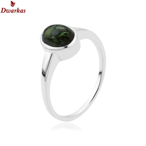Anillo clásico hecho a mano de plata de ley 925 con piedra preciosa de turmalina verde, fabricante mayorista, stock disponible, anillos a bajo precio - Product Image 2