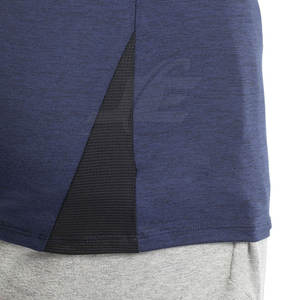 Camisetas de gimnasio para hombre de algodón 100%, cómodas y duraderas, color sólido, fabricadas en Pakistán - Product Image 5