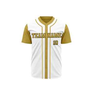 Maillot de baseball respirant personnalisé sur mesure avec impression numérique par sublimation, design sur mesure OEM - Product Image 5