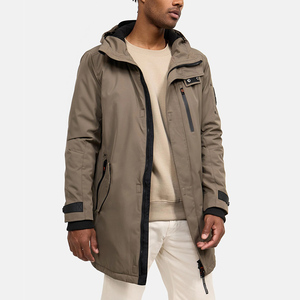 Chaqueta bomber cortavientos impermeable con estampado de sublimación reflectante personalizada para hombre con estilo Ronpex - Product Image 3