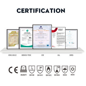 カスタマイズ可能 難燃性 溶接作業用ジャケット 安全 防火 鉱業向け 耐燃性 建設作業用ジャケット - Product Image 2