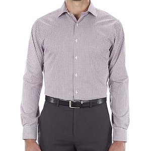 Latest Designs Smooth 100% Cotton Breathable <b>Plaid</b> <b>Shirts</b> Mens Slim Fit Long Sleeve Dress <b>Shirts</b> Wholesale OEM ODM Services - Product Image 1