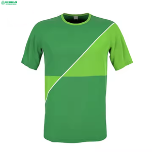 Maillot de football respirant et écologique à séchage rapide, meilleure qualité, design 2026, bleu réversible, manches courtes, 100 % polyester – Vente chaude - Product Image 3
