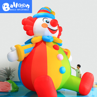 Clown gonflable personnalisé pour la décoration de festivals, les activités de vacances, les publicités commerciales