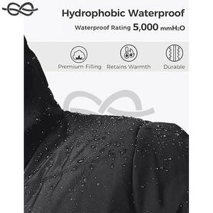 Chaqueta acolchada con estilo para hombre, abrigos gruesos de invierno, capucha de piel sintética, Parka cálida, prendas de vestir exteriores, ropa de invierno aislada para clima frío - Product Image 5