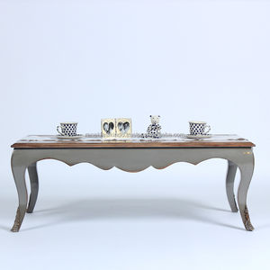 Mesa n. ° 7305 para sala de estar o al aire libre, diseño minimalista resistente, muebles duraderos y resistentes a las termitas - Product Image 6