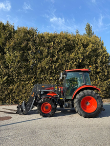 รถแทรกเตอร์ Kubota M4072 แค็บ 74 แรงม้า ขับเคลื่อน 4 ล้อ ดีเซล พร้อมห้องโดยสารและที่ตักด้านหน้า ราคาโรงงาน รถแทรกเตอร์อเนกประสงค์สำหรับการเกษตร ขาย - Product Image 3