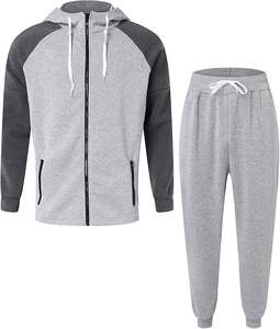 Chándales Deportivos Personalizados con Logotipo, Casuales, Ajustados, de Alta Calidad, de Felpa, para Gimnasio - Product Image 1