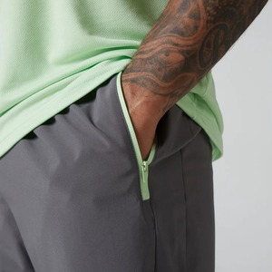 Camiseta transpirable Spandex de algodón con cuello redondo para gimnasio para hombres, deportes, nueva llegada, entrenamiento de secado rápido, correr Atlético - Product Image 6