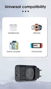 Caricabatterie USB Type-C 2-in-1 Ultra Portatile da 30W PD in Materiale GaN per Smartwatch Sportivi Compatibile con <span class=keywords><strong>Samsung</strong></span> - Product Image 6