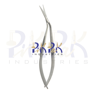 Beading Scissors Industrial Grade Wide Angled Stainless Steel 90mm Length Jewelry Making DIY Crafting Castroviejo Design - Product Image 3