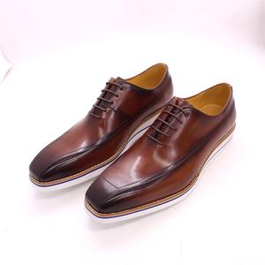Chaussures de bureau en cuir véritable en gros avec support OEM et personnalisation pour acheteurs – Chaussures habillées - Product Image 4
